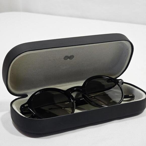 Christopher Cloos Pampelonne Brown Tourtise Shell Round Unisex Sunglasses 48-21